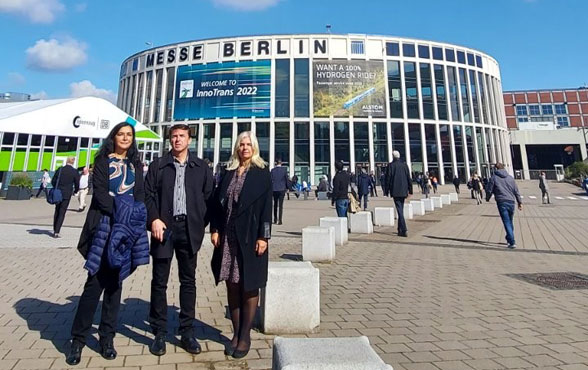 POSETA PREDSTAVNIKA DIREKCIJE ZA ŽELEZNICE VODEĆEM MEĐUNARODNOM SAJMU TRANSPORTNIH TEHNOLOGIJA – INNOTRANS 2022